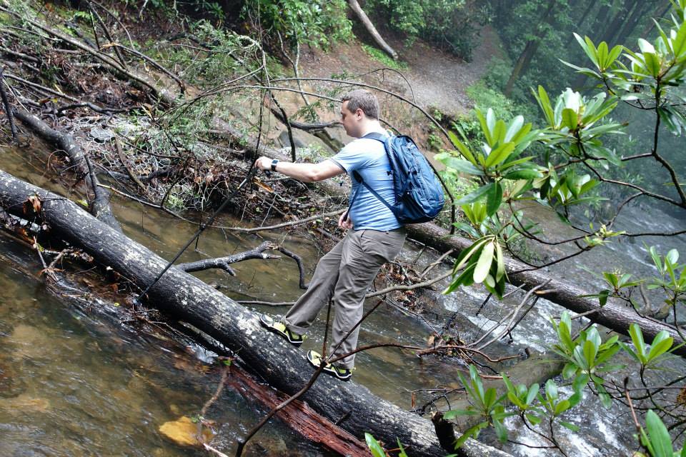 Crossing FrogTown Creek